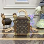 louis vuitton camera box brown classic 4