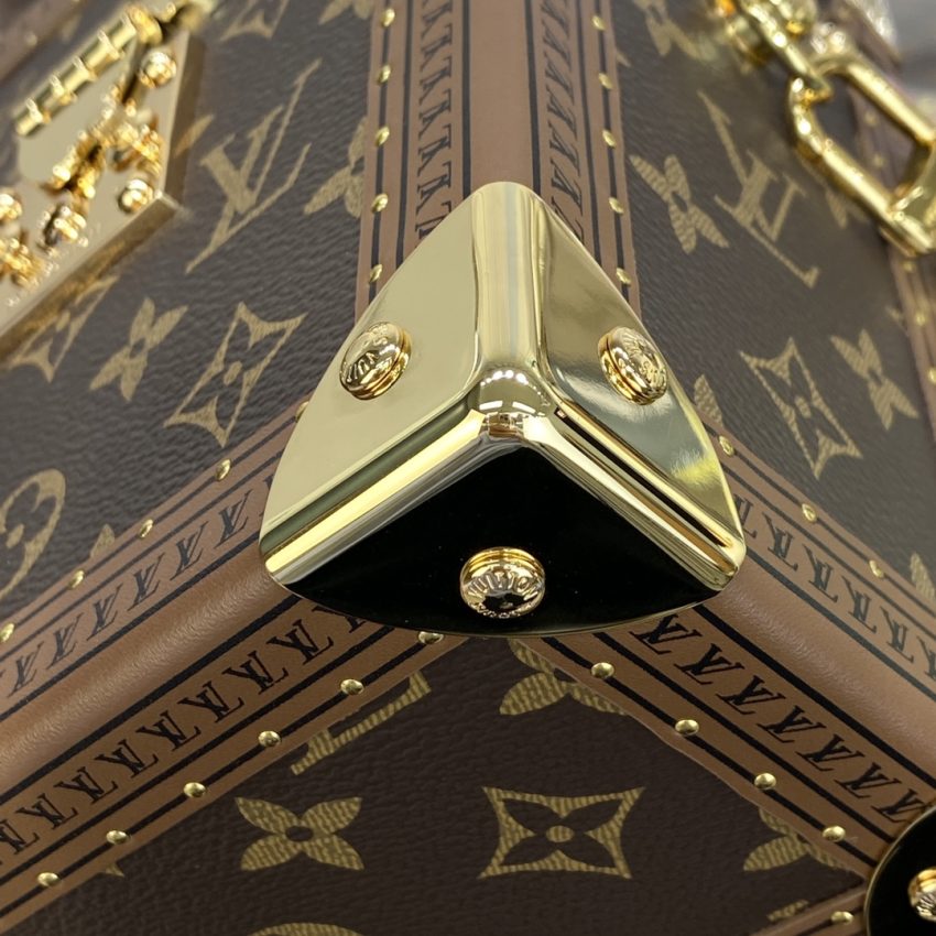 louis vuitton camera box brown classic 8
