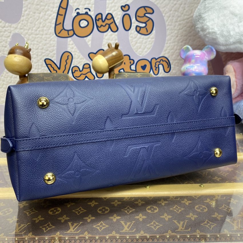 louis vuitton carry all mm dark blue 5