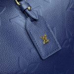 louis vuitton carry all mm dark blue 6