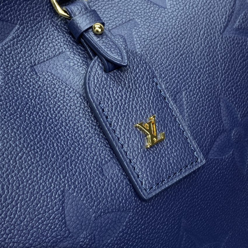 louis vuitton carry all mm dark blue 6
