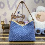 louis vuitton carry all mm denim 2