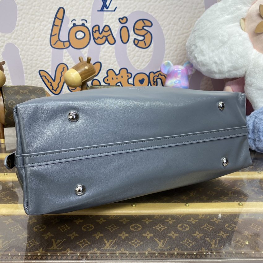 louis vuitton carry all mm silver 11