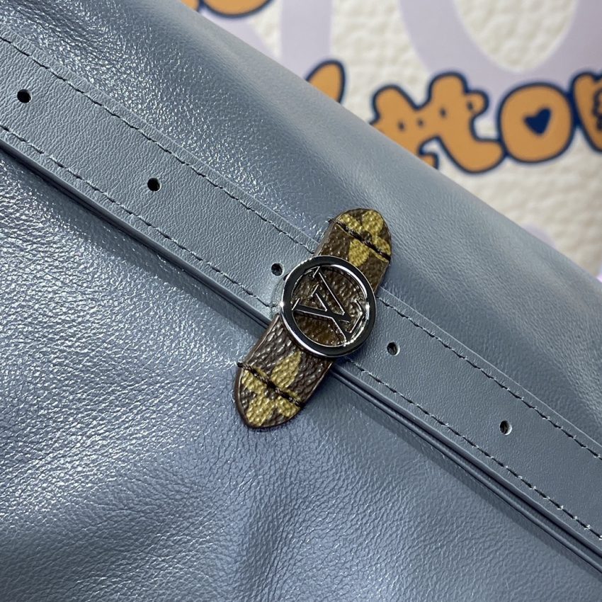 louis vuitton carry all mm silver 8