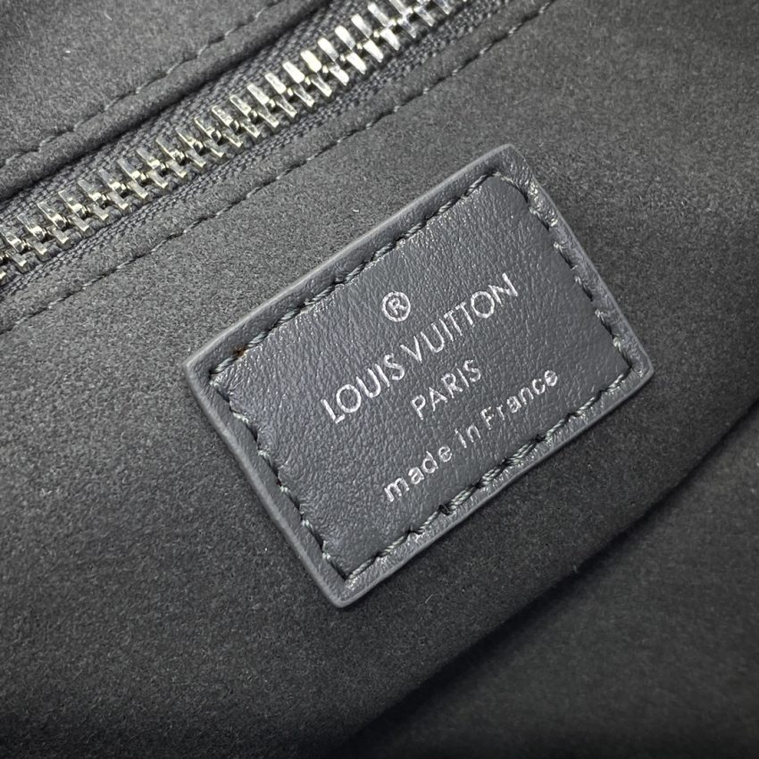 louis vuitton carry all mm silver 9