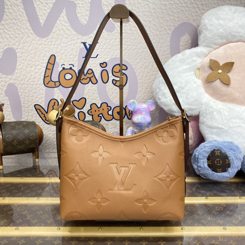 louis vuitton carry all pm brown 2