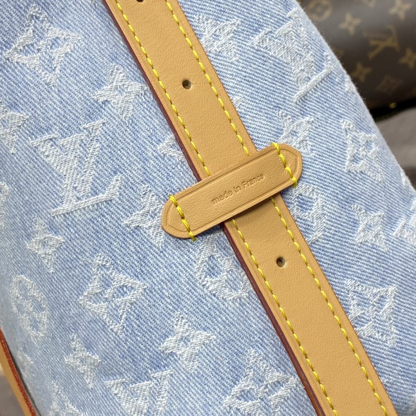 louis vuitton carry all pm light denim 2