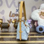 louis vuitton carry all pm light denim 5