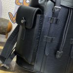 louis vuitton christopher backpack black 3