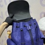 louis vuitton christopher backpack blue 10