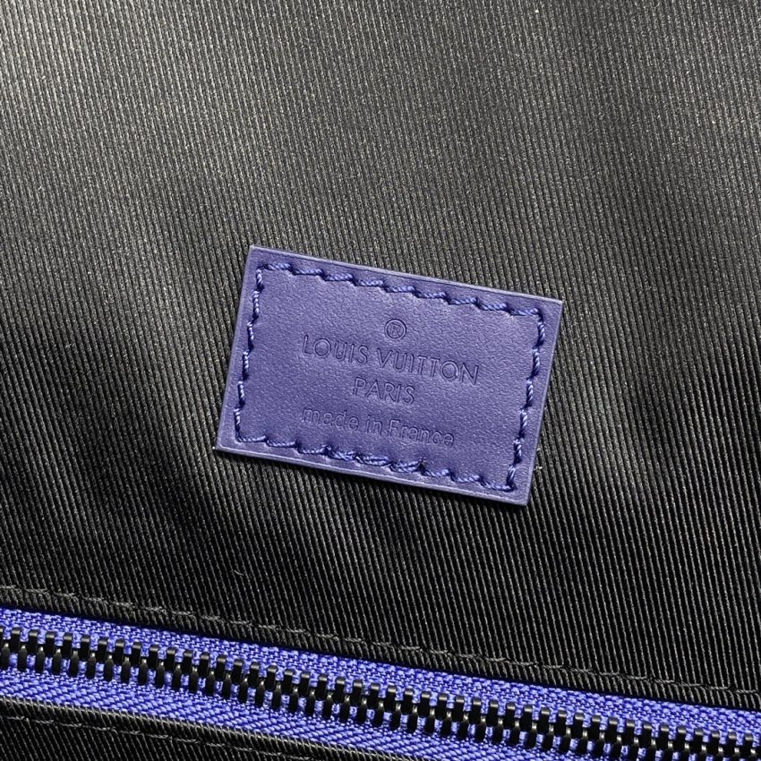 louis vuitton christopher backpack blue 2