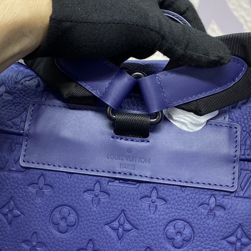 louis vuitton christopher backpack blue 9