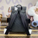 louis vuitton christopher backpack full black 4