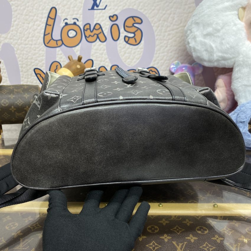 louis vuitton christopher backpack grey 3