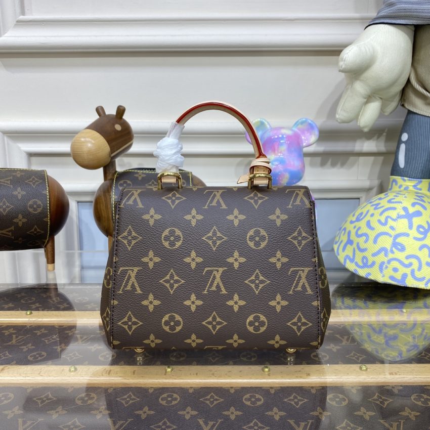 louis vuitton cluny mini brown 3