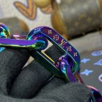 louis vuitton coussin black purple 2