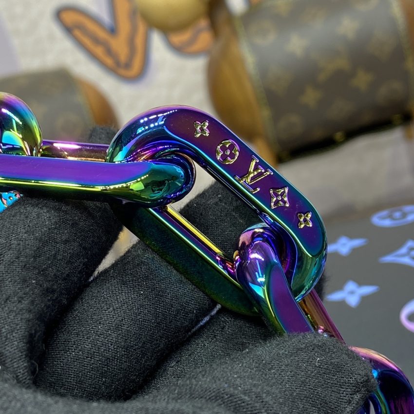 louis vuitton coussin black purple 2