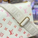 louis vuitton coussin white orange 10