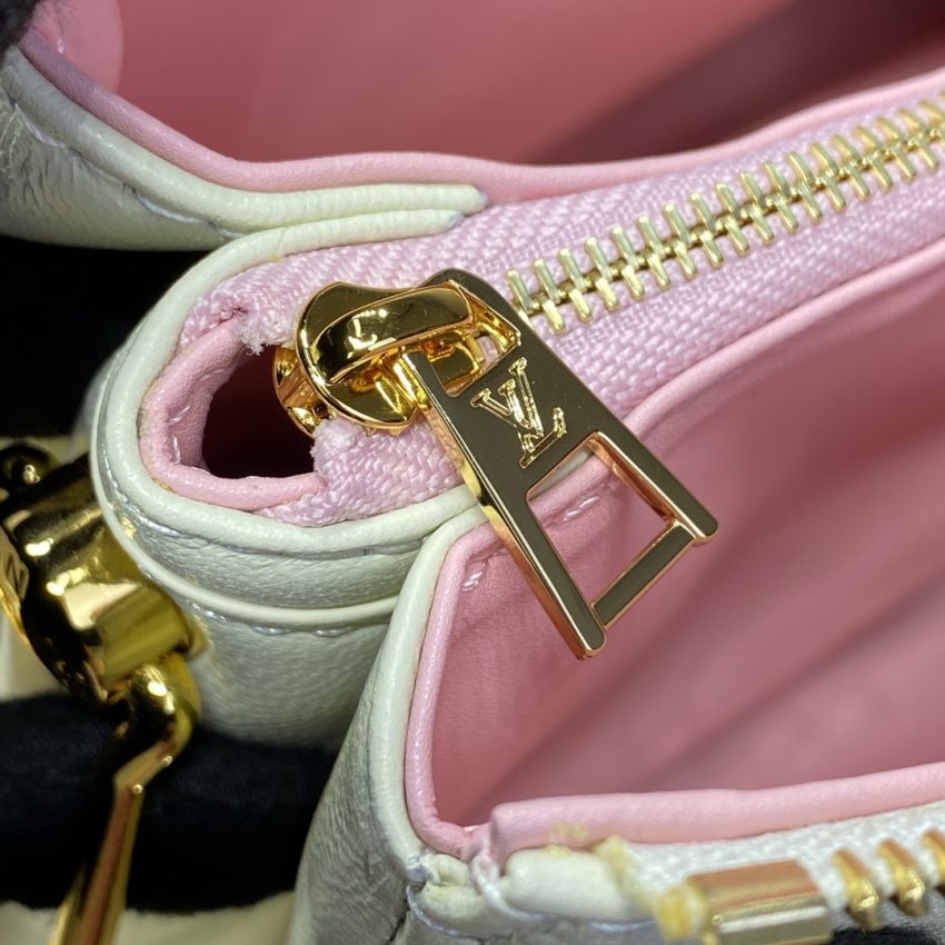 louis vuitton coussin white orange 5