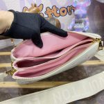 louis vuitton coussin white orange 6