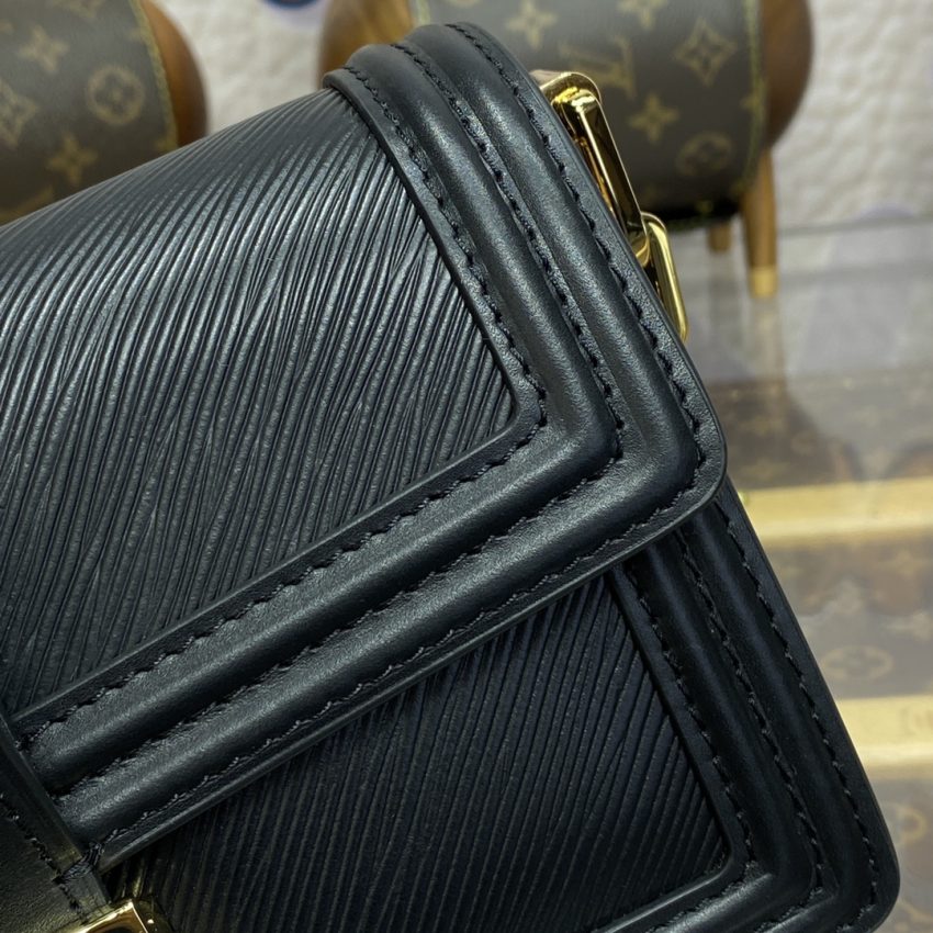 louis vuitton dauphine east west black 2
