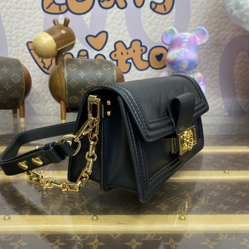 louis vuitton dauphine east west black 3