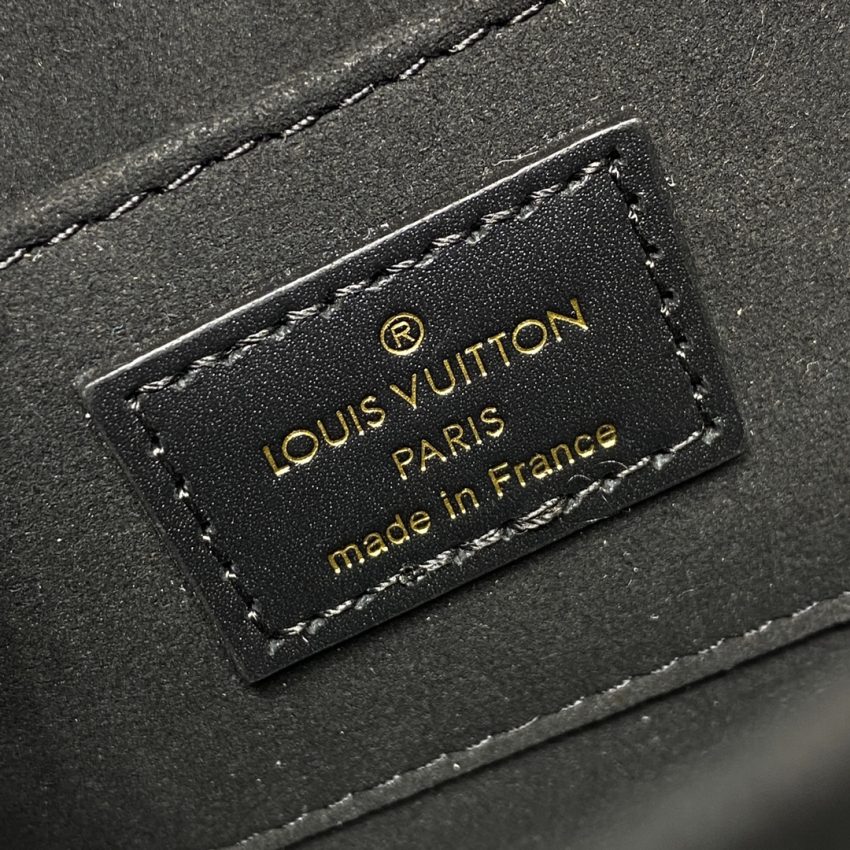 louis vuitton dauphine east west black 4