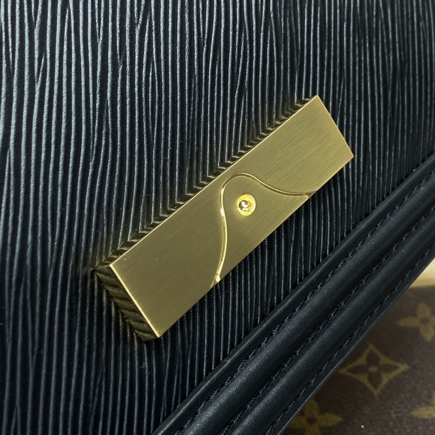 louis vuitton dauphine east west black 6