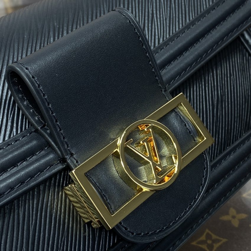 louis vuitton dauphine east west black 9