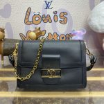 louis vuitton dauphine mm black 2