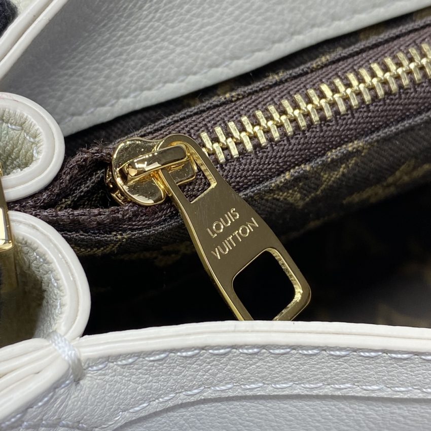 louis vuitton dauphine mm white 3
