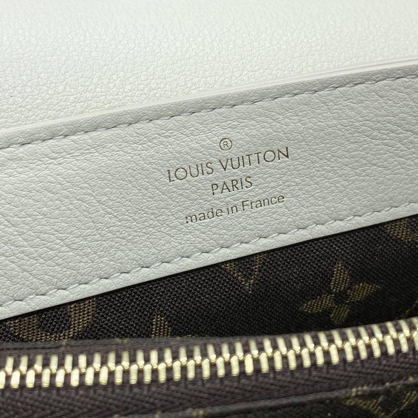 louis vuitton dauphine mm white 7