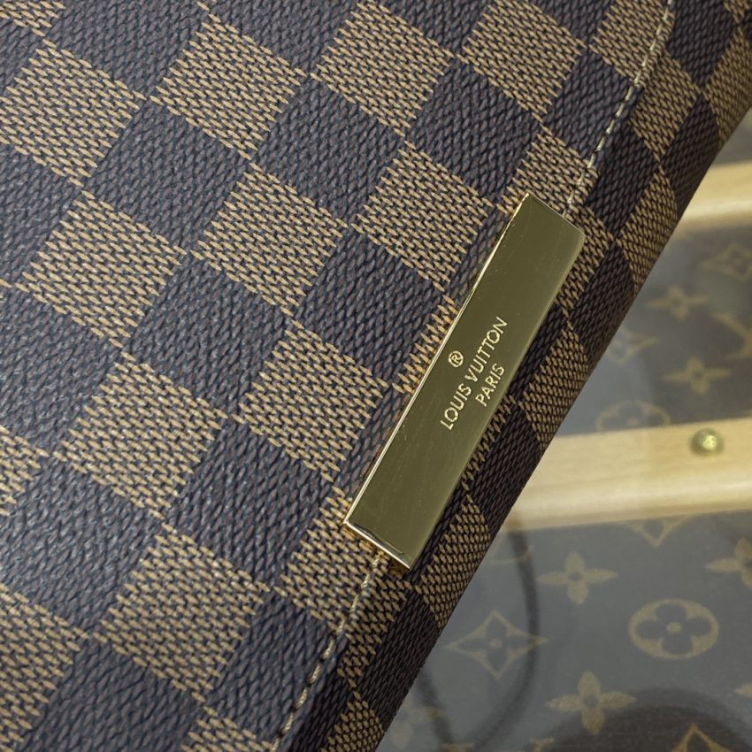 louis vuitton favorite brown grid 5