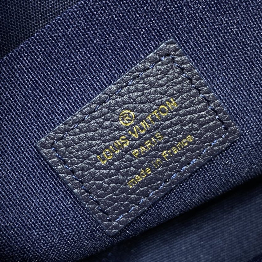 louis vuitton felicie pochette blue white 5
