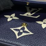 louis vuitton felicie pochette blue white 7