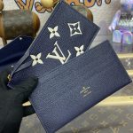 louis vuitton felicie pochette blue white 8