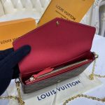 louis vuitton felicie pochette brown grid 6