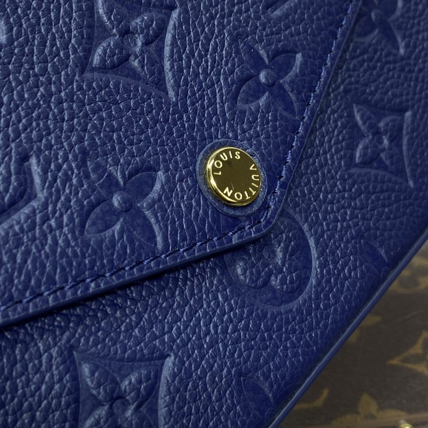 louis vuitton felicie pochette dark blue 4