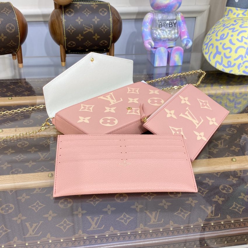 louis vuitton felicie pochette pink 6