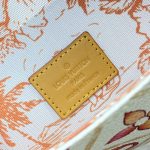 louis vuitton felicie pochette white orange flowers 2