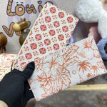 louis vuitton felicie pochette white orange flowers 8