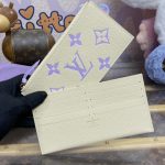 louis vuitton felicie pochette white purple 8