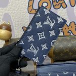 louis vuitton gaston wearable wallet blue 6