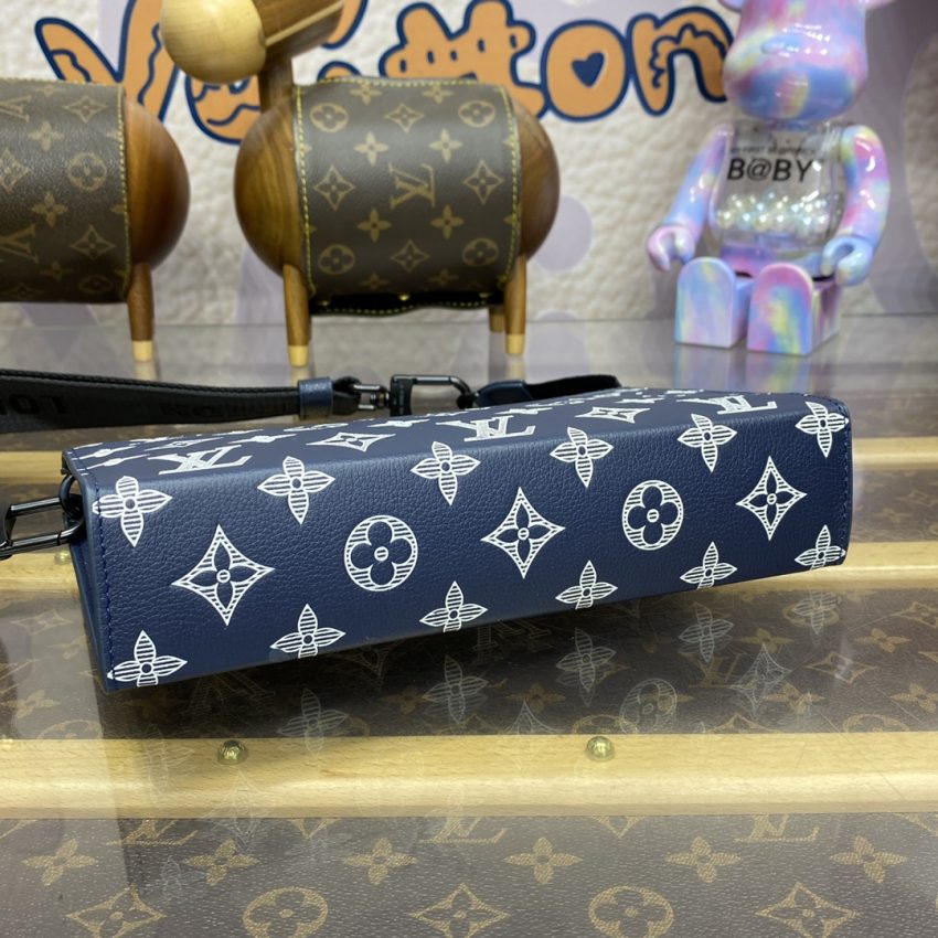 louis vuitton gaston wearable wallet blue 7