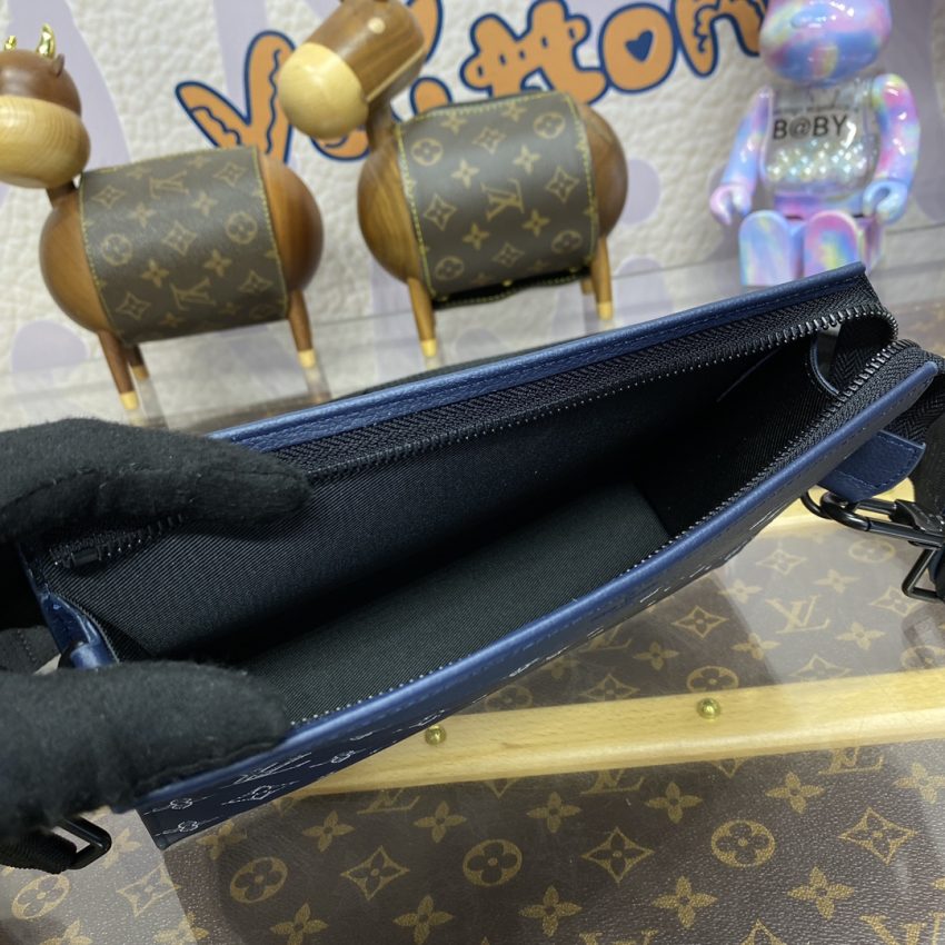 louis vuitton gaston wearable wallet blue 8