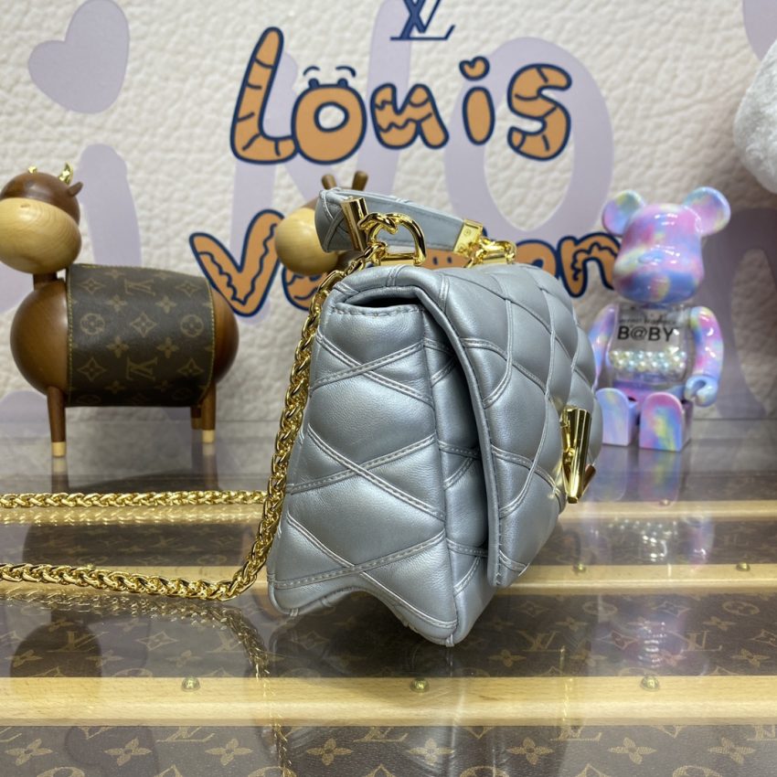 louis vuitton go 14 silver 2