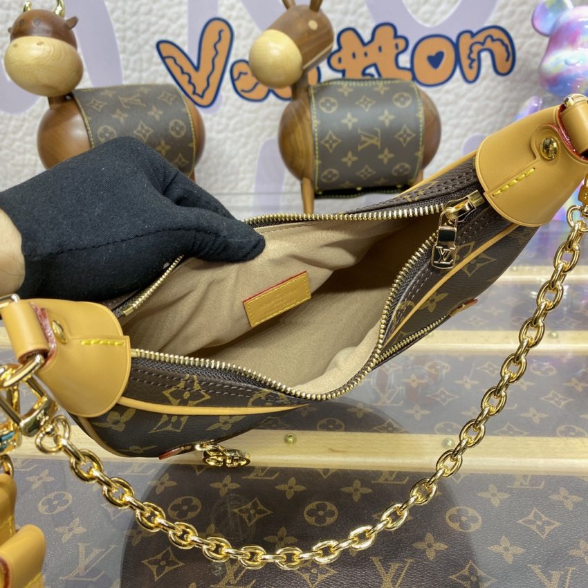 louis vuitton loop brown 8