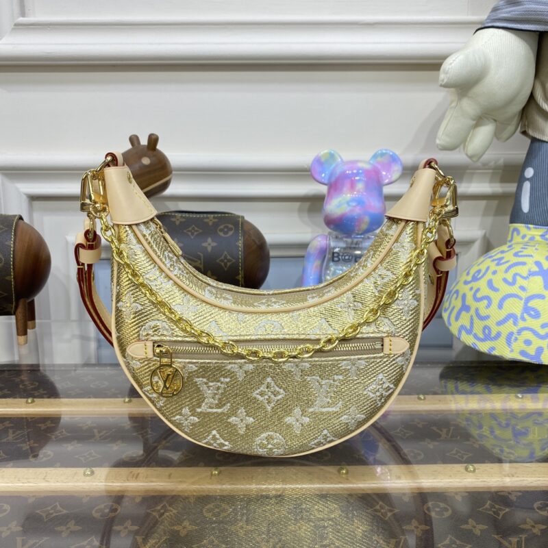 louis vuitton loop golden canvas 2
