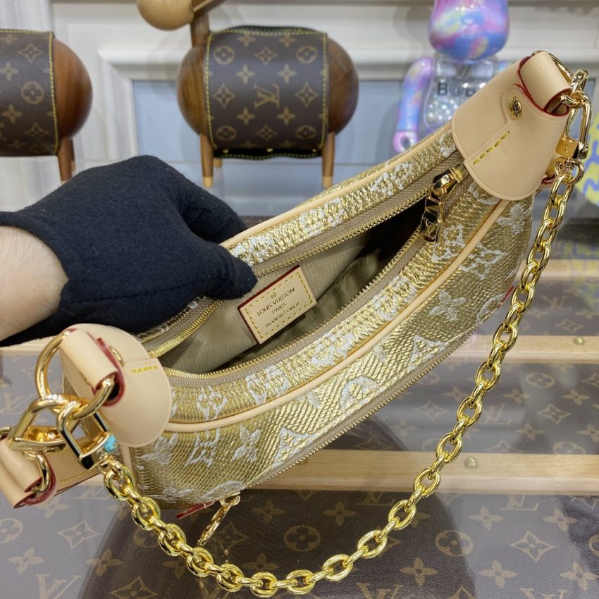 louis vuitton loop golden canvas 8