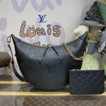 louis vuitton loop hobo black 7